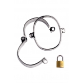 Металлический наручники с замком - ToyFa - купить с доставкой в Долгопрудном