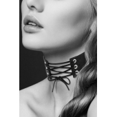 Оригинальный ошейник-чокер со шнуровкой - Bijoux Pour Toi - купить с доставкой в Долгопрудном