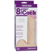 Ультрареалистичная насадка для трусиков Vac-U-Lock 8  ULTRASKYN Cock - 20,57 см. - Doc Johnson - купить с доставкой в Долгопрудном