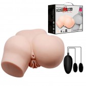 Телесный полуторс с двумя любовными тоннелями и вибрацией - Baile - в Долгопрудном купить с доставкой