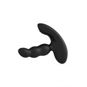 Черный силиконовый стимулятор простаты Levett Nitoc с пультом ДУ - Levett - в Долгопрудном купить с доставкой