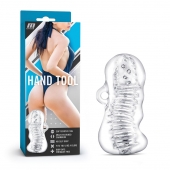 Прозрачный мастурбатор M for Men Hand Tool - Blush Novelties - в Долгопрудном купить с доставкой