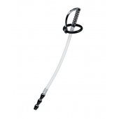 Силиконовый уретральный плаг со сменными фиксирующими кольцами Metal - ToyFa - купить с доставкой в Долгопрудном