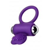 Фиолетовое виброкольцо с ресничками JOS PERY - JOS - в Долгопрудном купить с доставкой