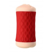 Двухсторонний мастурбатор JOS  NADIN в красном цилиндре - JOS - в Долгопрудном купить с доставкой