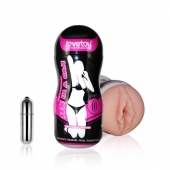 Мастурбатор-вагина Sex In A Can Vibra Vagina Tunnel - Lovetoy - в Долгопрудном купить с доставкой