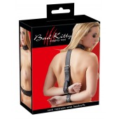 Фиксация на шею и запястья Bad Kitty Neck and Hand Restraints - Orion - купить с доставкой в Долгопрудном