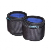 Неопреновые черно-синие наручники - Sitabella - купить с доставкой в Долгопрудном