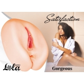 Мастурбатор с 2 тоннелями Satisfaction Gorgeous - Lola Games - в Долгопрудном купить с доставкой