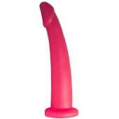 Розовый стимулятор простаты из геля - 18 см. - LOVETOY (А-Полимер) - в Долгопрудном купить с доставкой