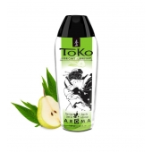 Интимный гель TOKO Pear   Exotic Green Tea с ароматом груши и зеленого чая - 165 мл. - Shunga - купить с доставкой в Долгопрудном