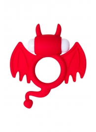 Красное эрекционное кольцо на пенис JOS COCKY DEVIL - JOS - в Долгопрудном купить с доставкой