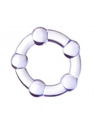 Фиолетовое эрекционное кольцо A-Toys - A-toys - в Долгопрудном купить с доставкой