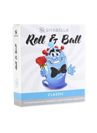 стимулирующий презерватив-насадка Roll   Ball Classic - Sitabella - купить с доставкой в Долгопрудном