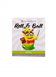 Стимулирующий презерватив-насадка Roll   Ball Apple - Sitabella - купить с доставкой в Долгопрудном