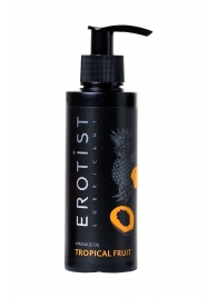 Массажное масло Erotist TROPICAL FRUIT с ароматом тропических фруктов - 150 мл. - Erotist Lubricants - купить с доставкой в Долгопрудном