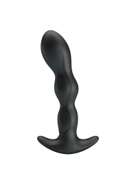 Черный анальный стимулятор простаты с вибрацией Special Anal Massager - 14,5 см. - Baile - в Долгопрудном купить с доставкой