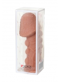 Насадка на фаллос с пузыриками, венками и ребристостью KOKOS Extreme Sleeve 09 - 12,7 см. - KOKOS - в Долгопрудном купить с доставкой