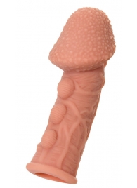 Насадка на фаллос с пузыриками, венками и ребристостью KOKOS Extreme Sleeve 09 - 12,7 см. - KOKOS - в Долгопрудном купить с доставкой