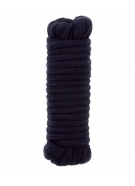 Чёрная веревка для связывания BONDX LOVE ROPE - 5 м. - Dream Toys - купить с доставкой в Долгопрудном
