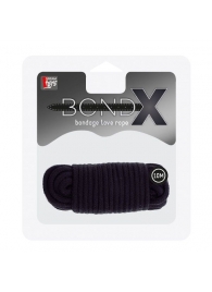 Черная веревка для связывания BONDX LOVE ROPE - 10 м. - Dream Toys - купить с доставкой в Долгопрудном