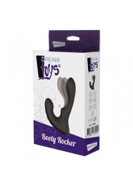 Чёрный массажер простаты с 2 моторами BOOTY ROCKER - Dream Toys - в Долгопрудном купить с доставкой