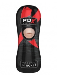 Мастурбатор-ротик Vibrating Oral Stroker - Pipedream - в Долгопрудном купить с доставкой