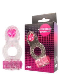 Прозрачное эрекционное кольцо Erowoman-Eroman - Erowoman-Eroman - в Долгопрудном купить с доставкой