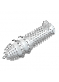 Закрытая прозрачная насадка Crystal sleeve - 14,2 см. - Erowoman-Eroman - в Долгопрудном купить с доставкой