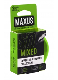 Презервативы в железном кейсе MAXUS Mixed - 3 шт. - Maxus - купить с доставкой в Долгопрудном