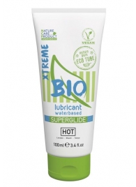 Интимный увлажняющий гель BIO SuperGlide Xtreme - 100 мл. - HOT - купить с доставкой в Долгопрудном