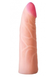 Фаллическая насадка на трусики харнесс - 17,5 см. - LOVETOY (А-Полимер) - купить с доставкой в Долгопрудном