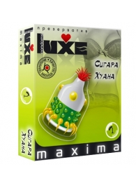 Презерватив LUXE Maxima  Сигара Хуана  - 1 шт. - Luxe - купить с доставкой в Долгопрудном