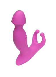 Розовый стимулятор простаты с усиками - 15 см. - 4sexdreaM - в Долгопрудном купить с доставкой