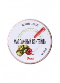 Массажная свеча «Массажный коктейль» с ароматом пина колады - 30 мл. - ToyFa - купить с доставкой в Долгопрудном