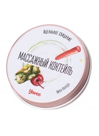 Массажная свеча «Массажный коктейль» с ароматом пина колады - 30 мл. - ToyFa - купить с доставкой в Долгопрудном