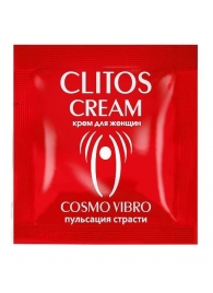 Пробник возбуждающего крема для женщин Clitos Cream - 1,5 гр. - Биоритм - купить с доставкой в Долгопрудном