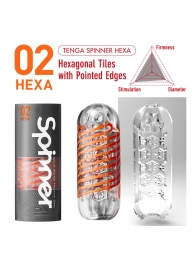 Мастурбатор SPINNER Hexa - Tenga - в Долгопрудном купить с доставкой