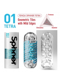 Мастурбатор SPINNER Tetra - Tenga - в Долгопрудном купить с доставкой