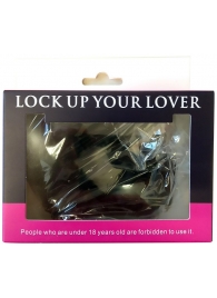 Черные меховые наручники Love с ключиками - Baile - купить с доставкой в Долгопрудном