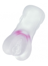 Прозрачный реалистичный мастурбатор Juicy Pussy Crystal Rose - ToyFa - в Долгопрудном купить с доставкой