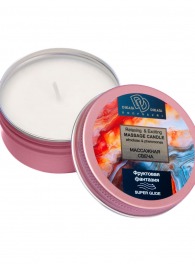 Массажная свеча  Фруктовая фантазия - БиоМед - купить с доставкой в Долгопрудном