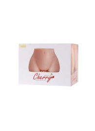 Мастурбатор-полуторс Cherry с вибрацией и двумя любовными тоннелями - KOKOS - в Долгопрудном купить с доставкой