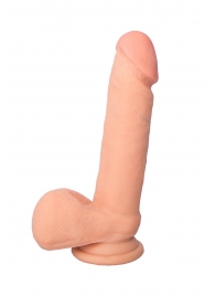 Перезаряжаемый вибратор-реалистик с пультом ДУ - 17 см. - ToyFa