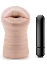 Телесный мастурбатор-ротик Skye - Blush Novelties - в Долгопрудном купить с доставкой