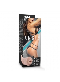 Телесный мастурбатор-ротик Angie - Blush Novelties - в Долгопрудном купить с доставкой