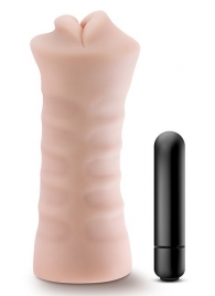 Телесный мастурбатор-ротик Angie - Blush Novelties - в Долгопрудном купить с доставкой