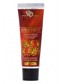 Интимный съедобный лубрикант JUICY FRUIT с ароматом фруктов - 30 мл. - БиоМед - купить с доставкой в Долгопрудном