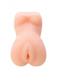 Телесный мастурбатор в виде женской фигурки - Toyfa Basic - в Долгопрудном купить с доставкой