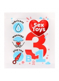 Гель-лубрикант на водной основе Sex Toys - 4 гр. - Биоритм - купить с доставкой в Долгопрудном